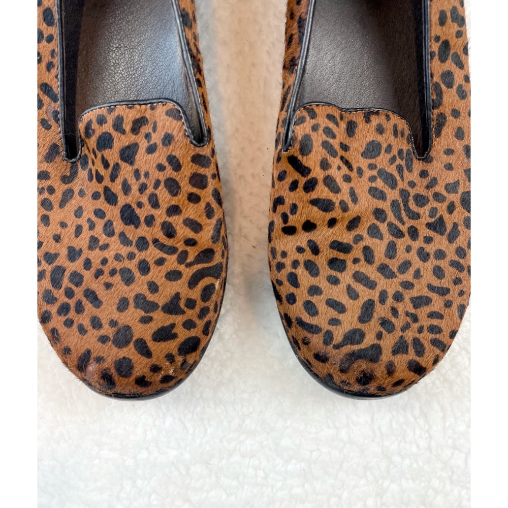 DANSKO • Olivia Cheetah Calf Hair Slip-On Loafers - Picture 11 of 16